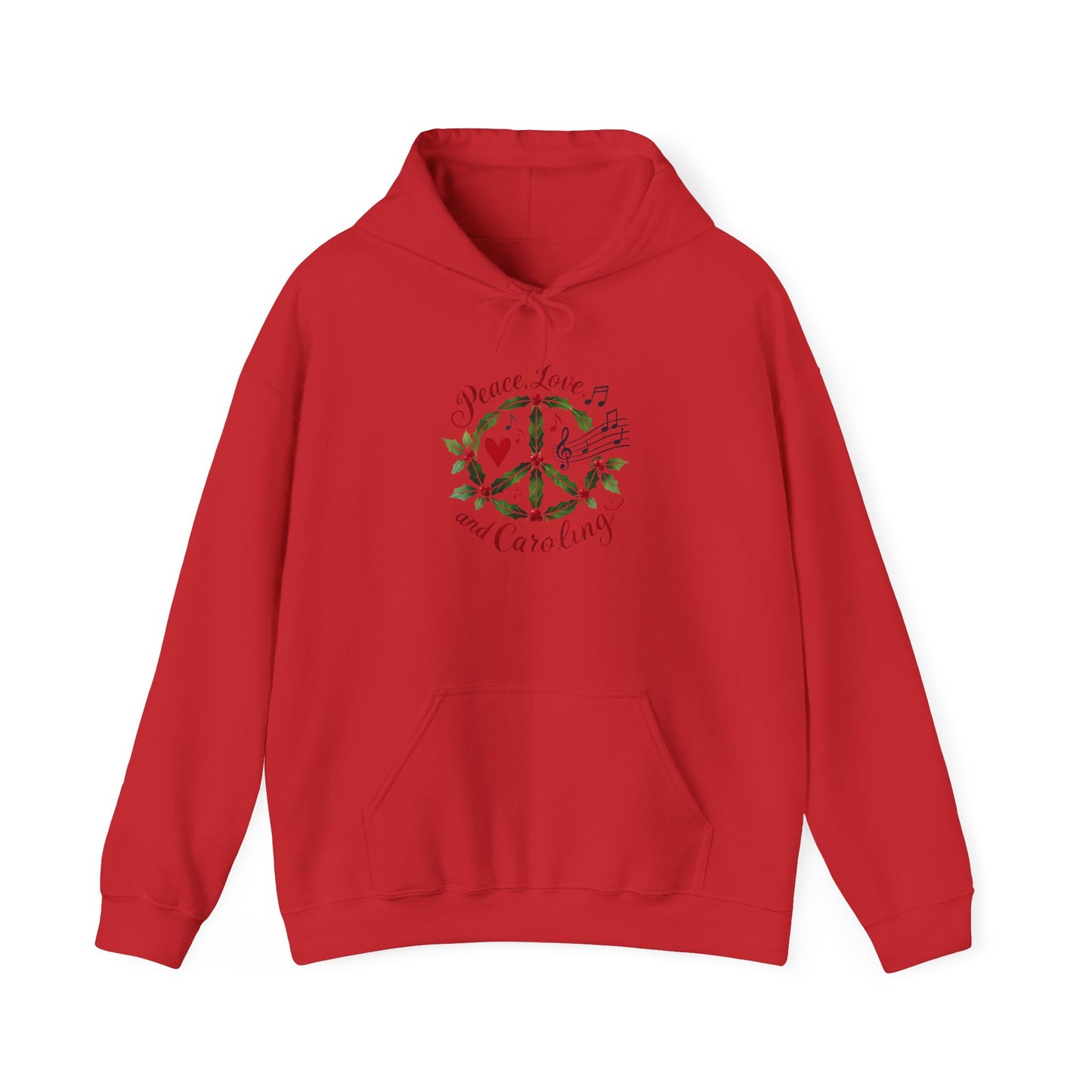 Peace, Love, and Caroling Hoodie