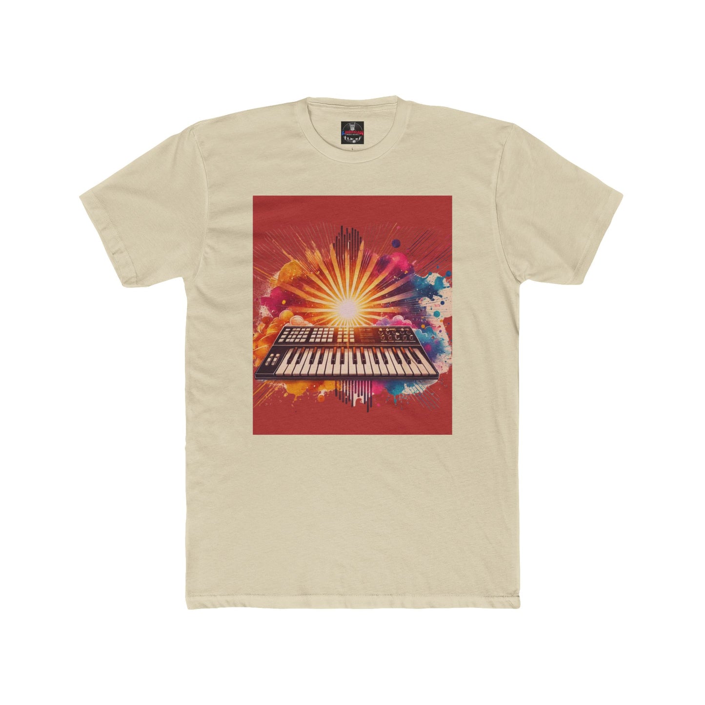 Synthesizer Sunrise - New Beginnings Through Music T-shirt