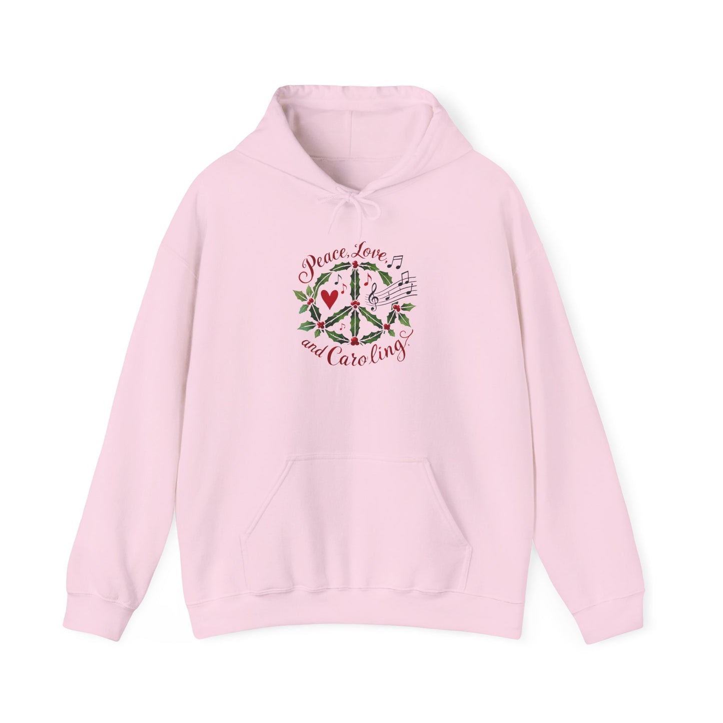 Peace, Love, and Caroling Hoodie