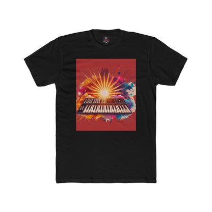 Synthesizer Sunrise - New Beginnings Through Music T-shirt