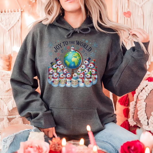 Joy to the World Globe Hoodie