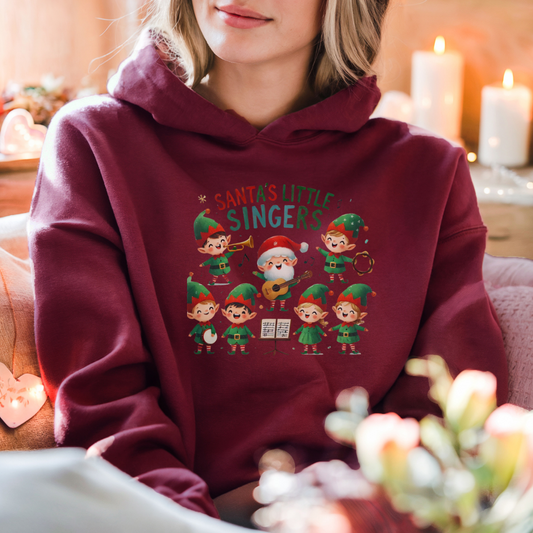 Santa's Little Singers Hoodie