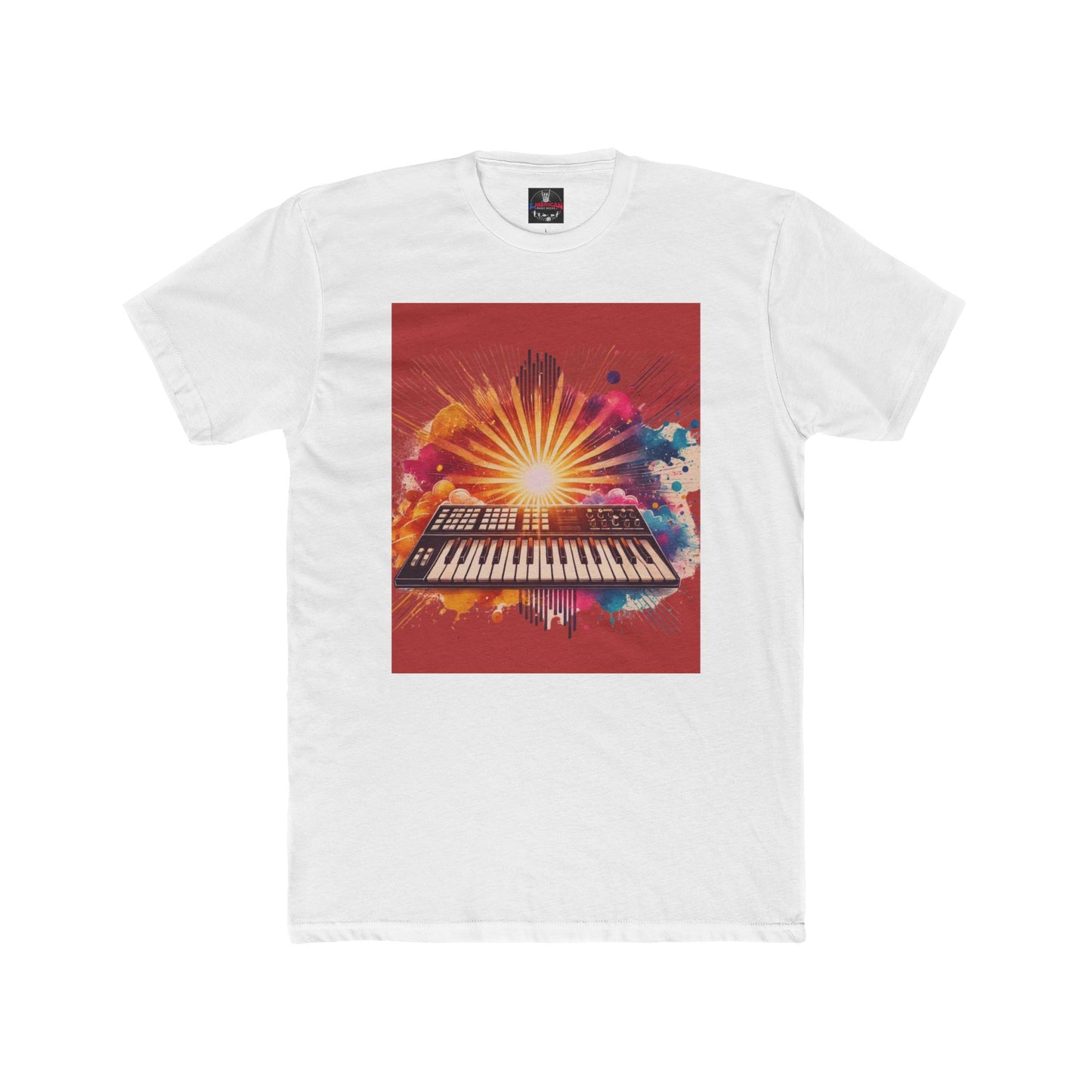 Synthesizer Sunrise - New Beginnings Through Music T-shirt