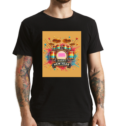 Drumming Up Joy - Happy New Year Celebration T-shirt