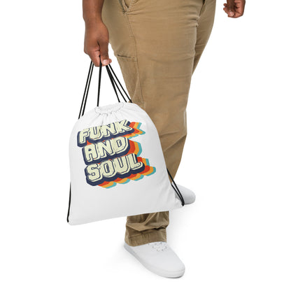 Funk and Soul Drawstring Bag