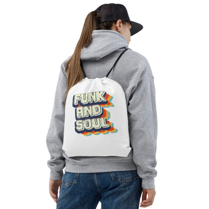 Funk and Soul Drawstring Bag