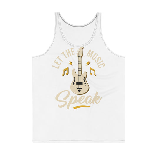 Let The Music Speak Tank Top