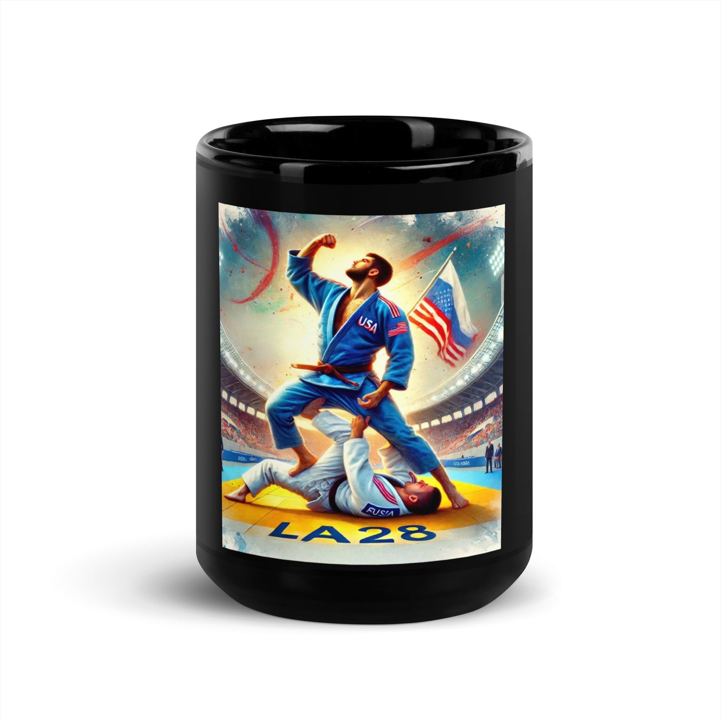 LA28 - Team USA Judo Men Black Mug