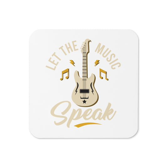 Let The Music Speak Coaster