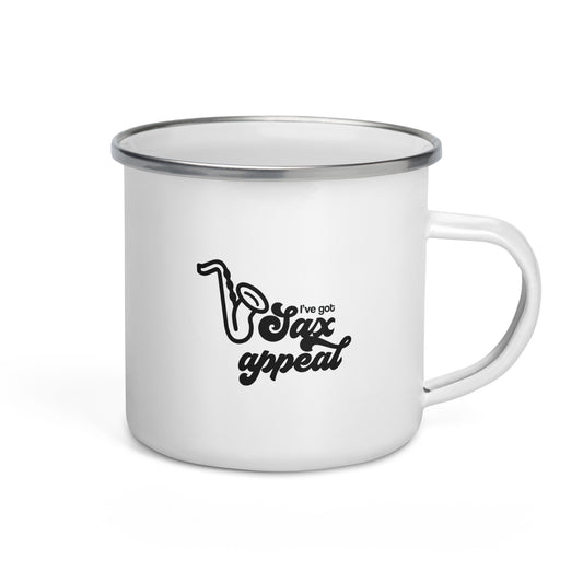 I've got Sax Appeal Enamel Mug