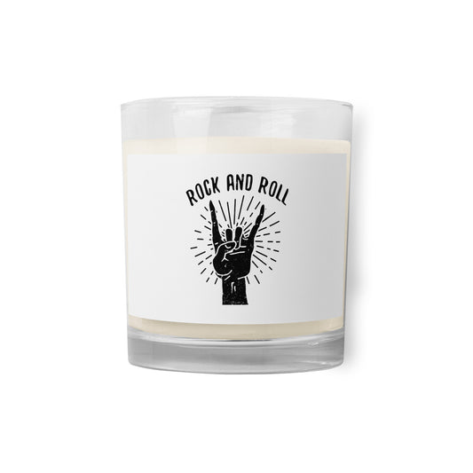 Rock and Roll Hand Soy Candle