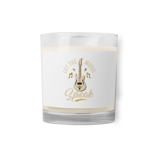 Let The Music Speak Soy Candle