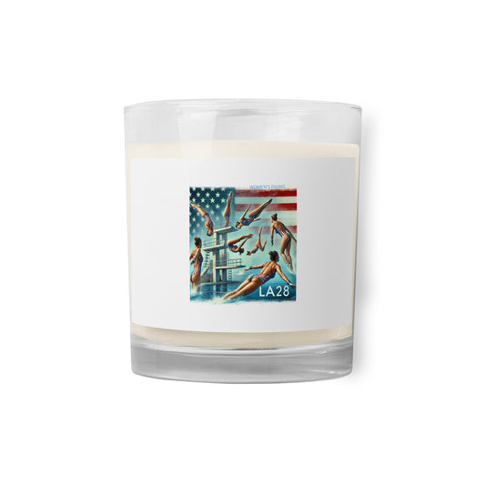 LA28 - Vibrant LA28 Women's Diving Event at SoFi Stadium Soy Candle