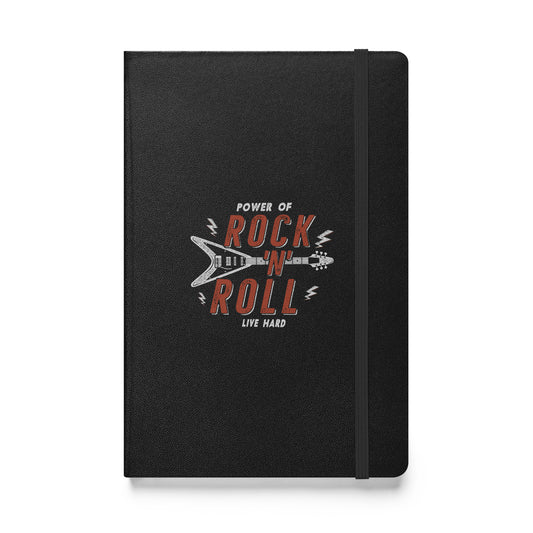 Power of Rock 'n' Roll Hardbound Notebook