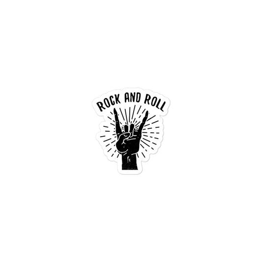 Rock and Roll Hand Stickers