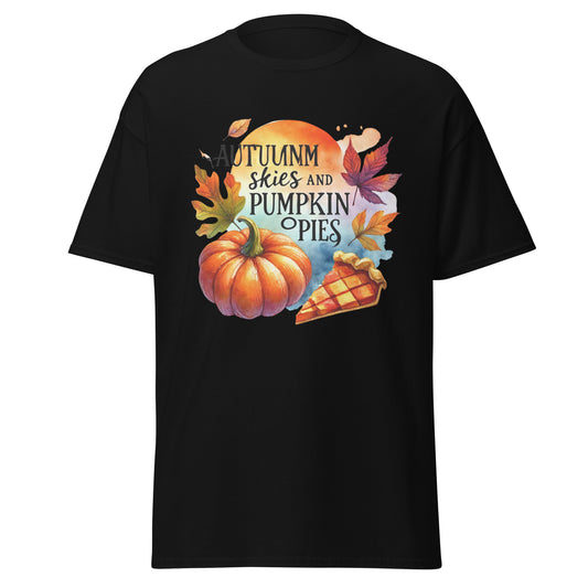 Autumn Skies and Pumpkin Pies T-shirt