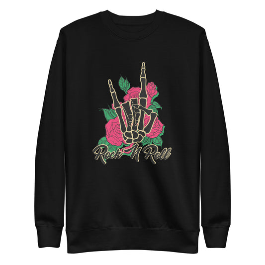 Rock and Roll Roses Sweatshirt