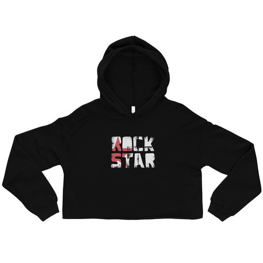 Rock Star Crop Hoodie