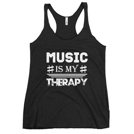 Music Is My Therapy Women's Tank Top